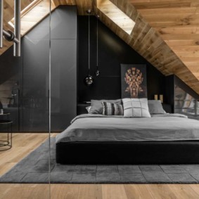 attic bedroom photo design