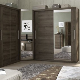 corner bedroom wardrobe design ideas