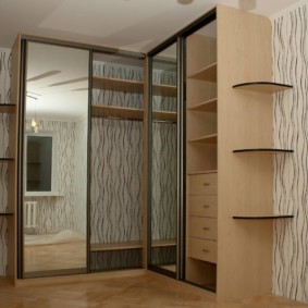 corner bedroom wardrobe design ideas