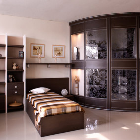 corner bedroom wardrobe design ideas