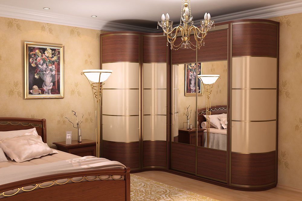 bedroom with corner closet ideas ideas