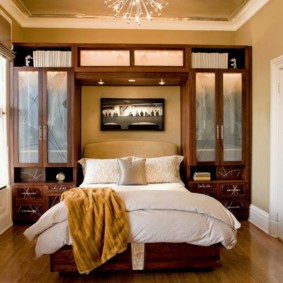 wardrobes over the bed in the bedroom options