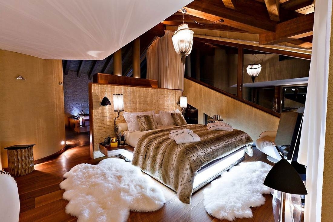 chalet bedroom design photo