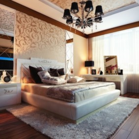 art deco bedroom design photo
