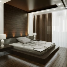 augsto tehnoloģiju guļamistabas dizaina idejas