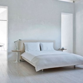 minimalistiska sovrumsdekorationer