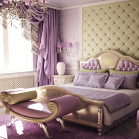 Art Nouveau bedroom photo interior