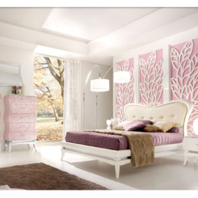 Art Nouveau bedroom decoration photo