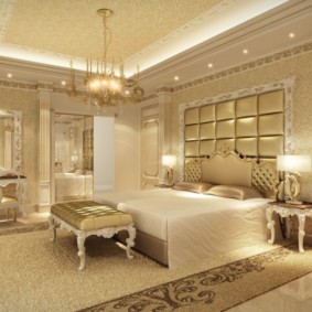 neoclassical bedroom design