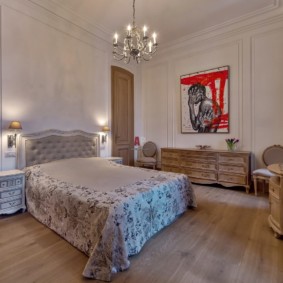 neoklasiskās guļamistabas foto iespējas