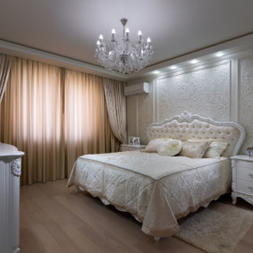neoklasicisma guļamistabas ideju idejas