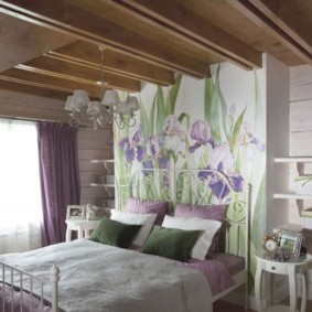 phòng ngủ phong cách ảnh provence