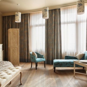 opțiuni foto în dormitor în stil provence
