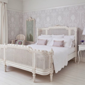Dormitor textil în stil Provence