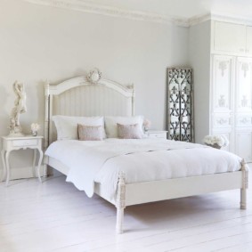 Fotografie din material textil dormitor în stil Provence
