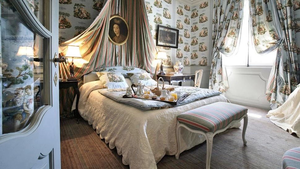 Provence style bedroom design options