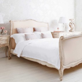Opțiuni foto pentru dormitor în stil Provence