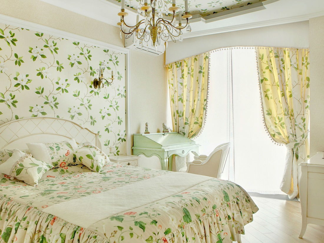 Ý tưởng phòng ngủ theo phong cách Provence