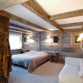 idées de décoration de chambre chalet