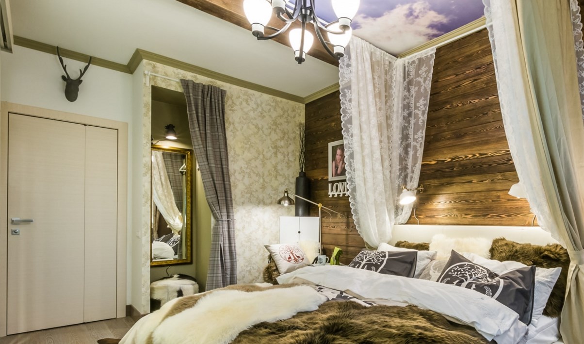 chalet style bedroom design