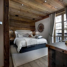 chalet slaapkamer interieur ideeën