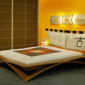 фото дизайн на спалня в японски стил