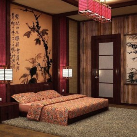 Идеи за декор на спалня в японски стил