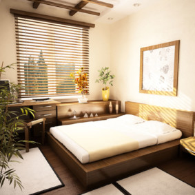 Идеи за декорация на спалня в японски стил