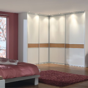 corner wardrobe bedroom design ideas