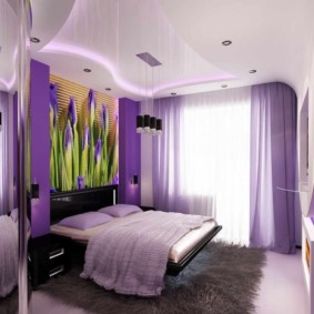 phòng ngủ lilac