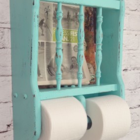 Držák na toaletní papír retro