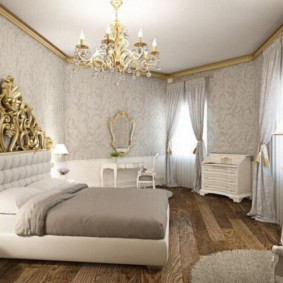 бял дизайн на спалня