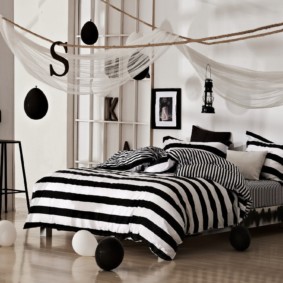 balts guļamistabas foto dekors