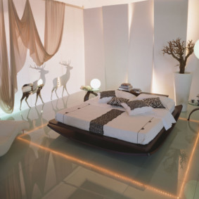 ideje za ukrašavanje bijele spavaće sobe