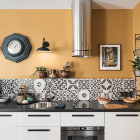 wanddecor in de keuken soorten ideeën