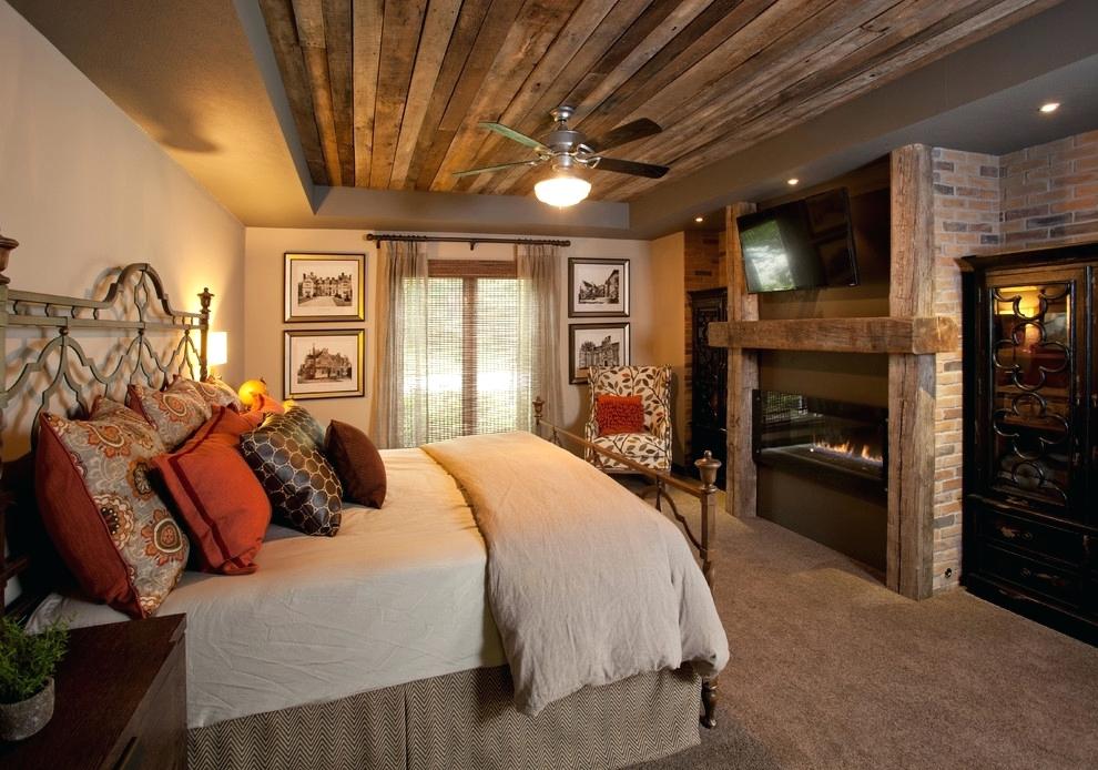 หุ้มเพดานห้องนอนด้วยไม้สน