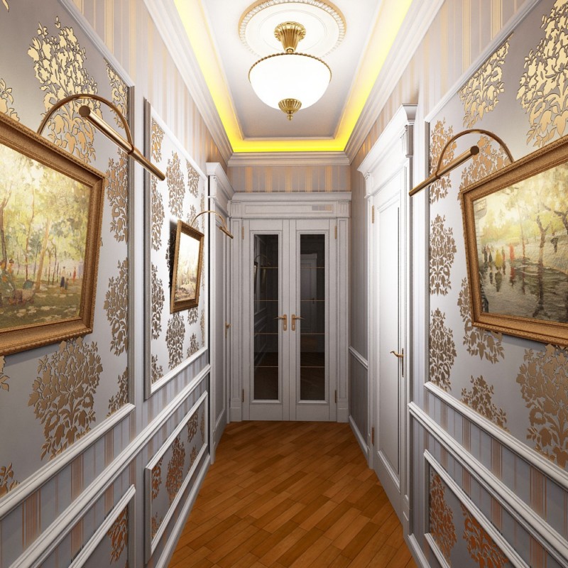 коридор в апартамент на панелна къща