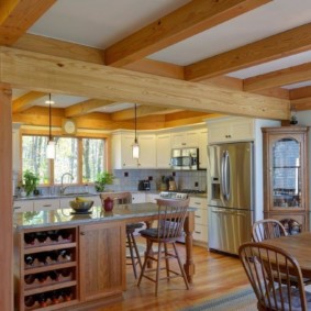 kitchen in a country house