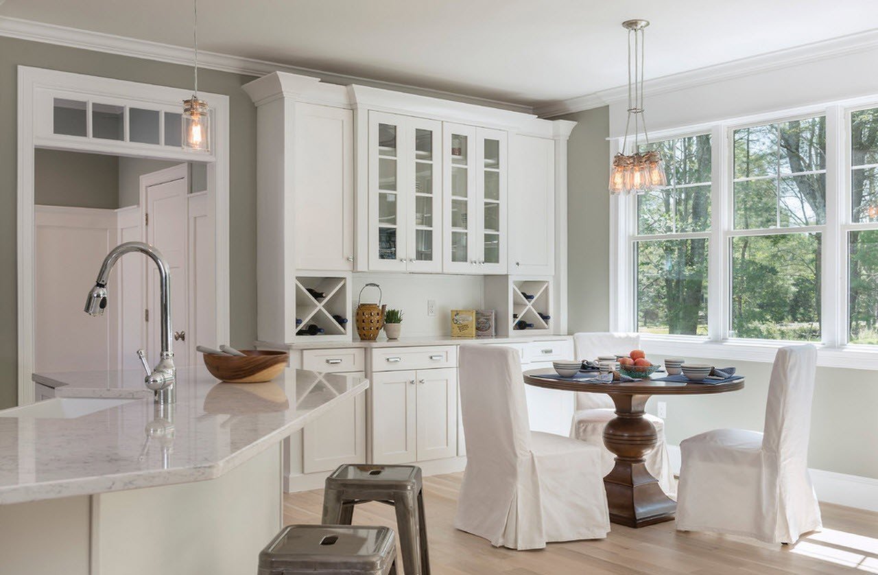 kitchen in a country house photo decor