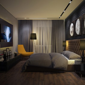 chambre design 12 m² photo