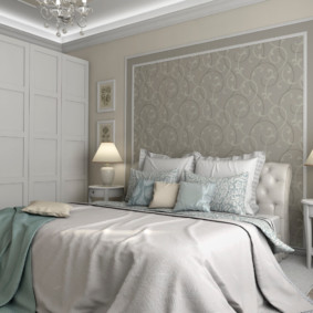 bedroom design 12 sq m classic
