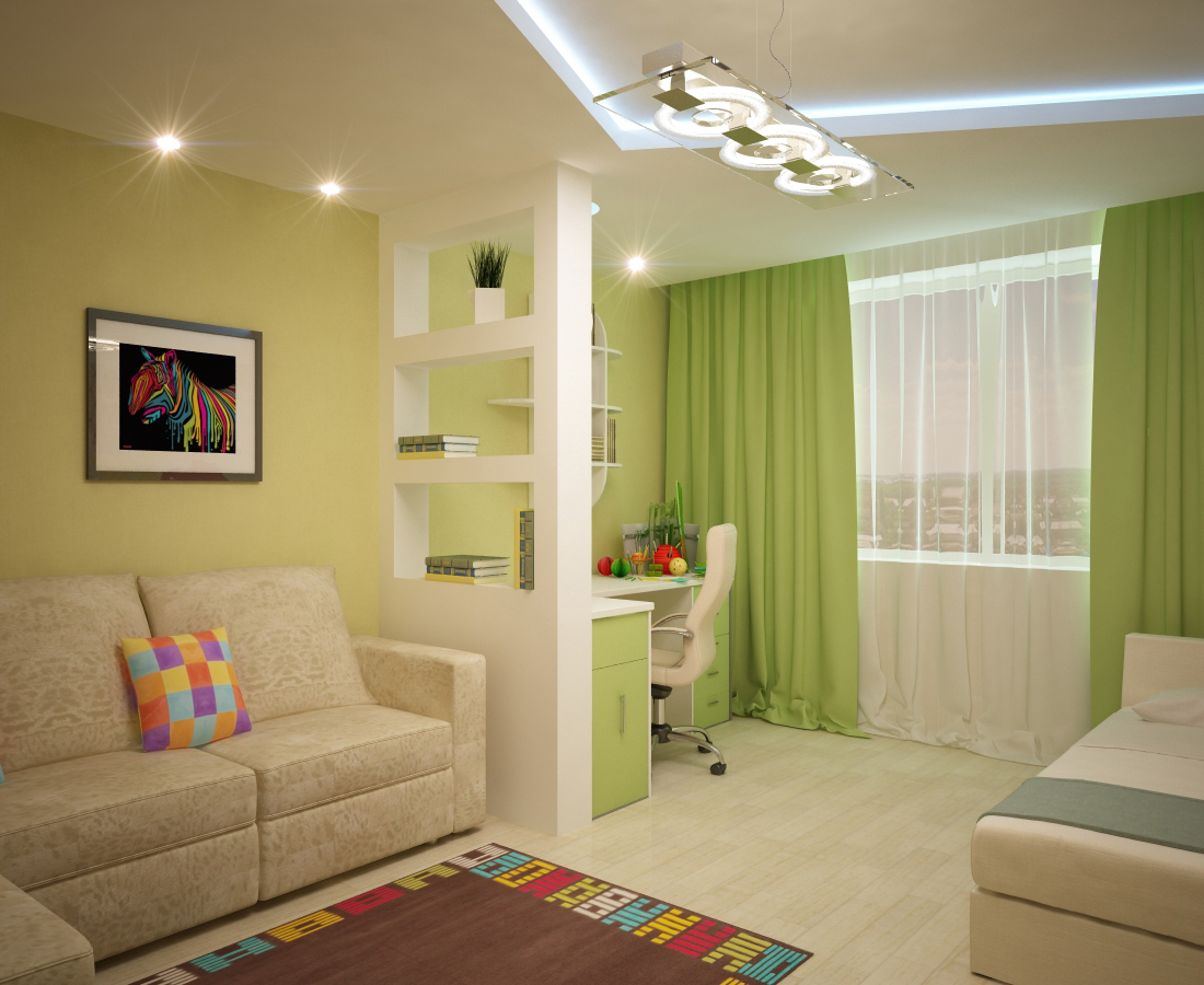 dizajn obývacej izby pre deti