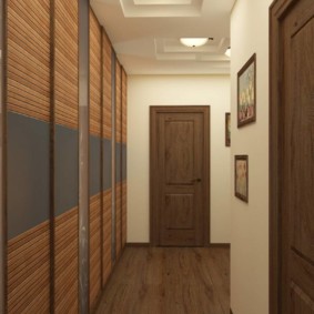 hành lang dài trong trang trí ảnh căn hộ