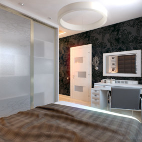 Minimalist modern bedroom