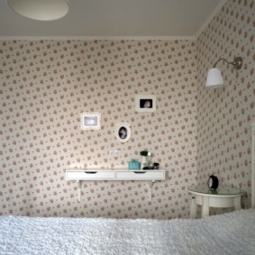 Wall paper bedroom decoration