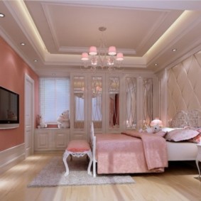 Klasisks guļamistabas dizains
