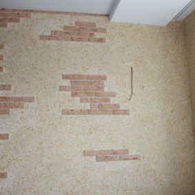 Bakstenen muur decor