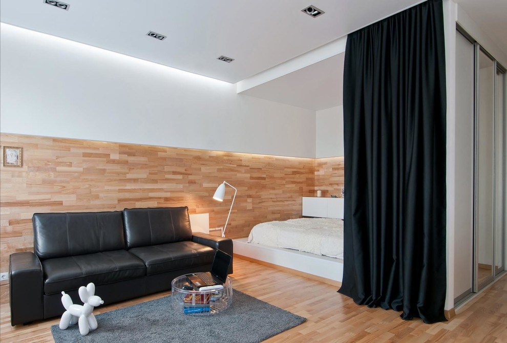 nappali és hálószoba egy szobában fotó lehetőségek