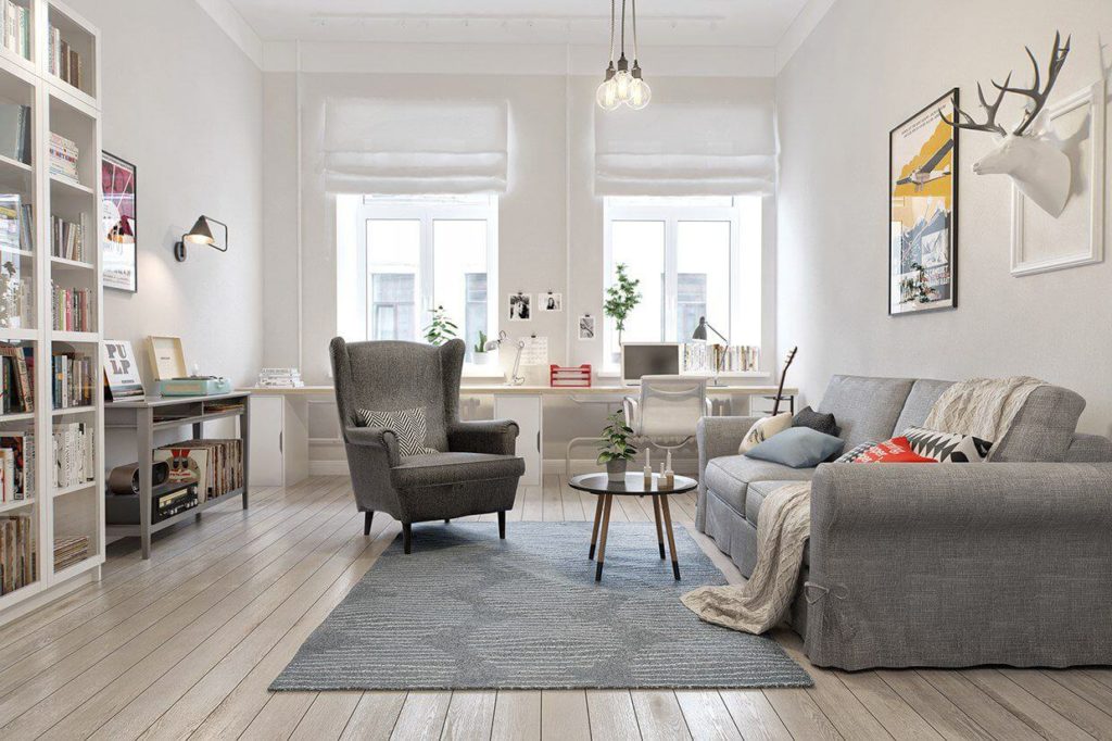 Scandinavian style living room ideas