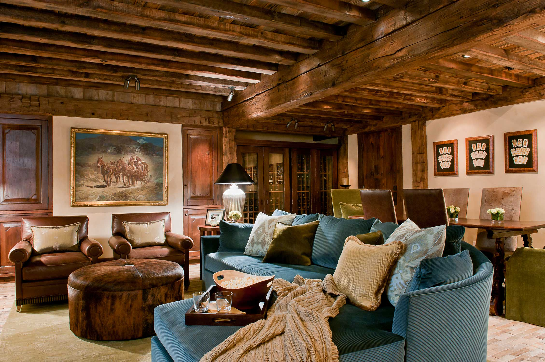 country style living room photo